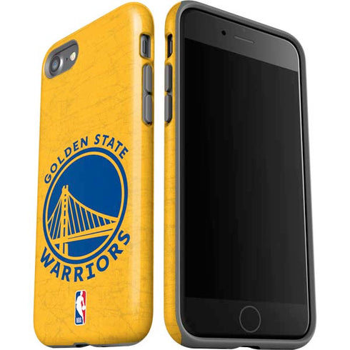 NBA Golden State Warriors Distressed iPhone SE (2nd & 3rd Gen) Pro Case