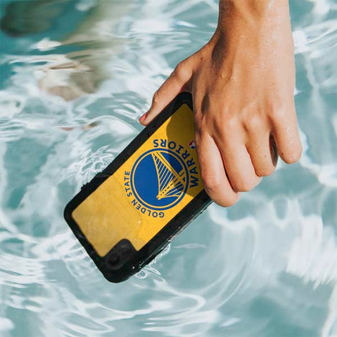 NBA Golden State Warriors Distressed iPhone XR Waterproof Case
