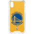 NBA Golden State Warriors Distressed iPhone XS Clear Case
