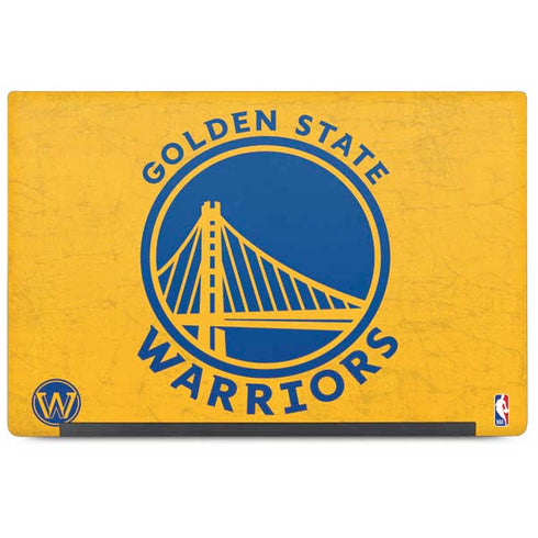 NBA Golden State Warriors Distressed Dell Latitude Skin