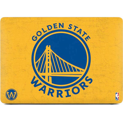 NBA Golden State Warriors Distressed Apple MacBook Air Skin