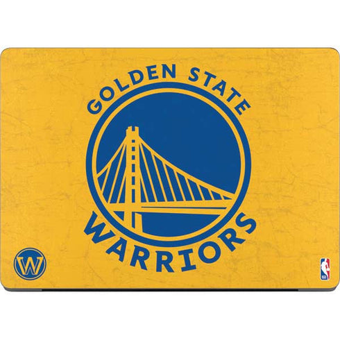 NBA Golden State Warriors Distressed Apple MacBook Pro 14-inch Skin