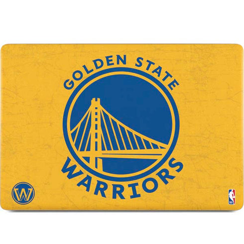 NBA Golden State Warriors Distressed MacBook Skins
