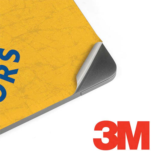 NBA Golden State Warriors Distressed MacBook Skins