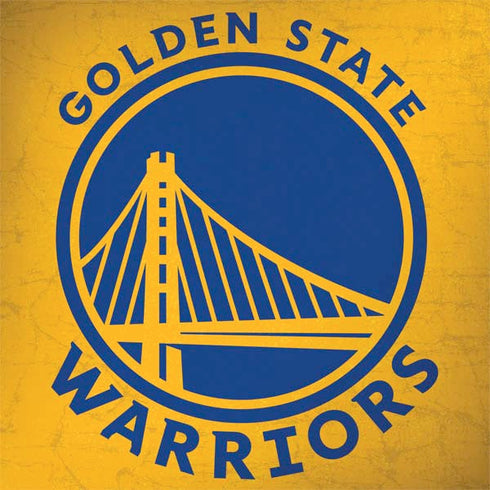 NBA Golden State Warriors Distressed MacBook Skins