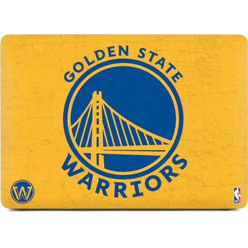 NBA Golden State Warriors Distressed Apple MacBook Pro 16-inch Skin