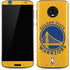 NBA Golden State Warriors Distressed Moto G6 Skin