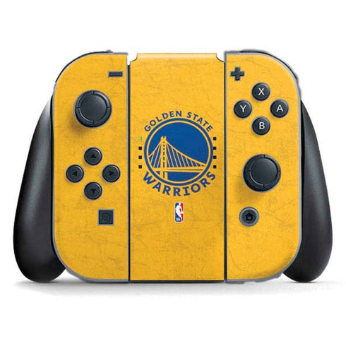 NBA Golden State Warriors Distressed Nintendo Skins