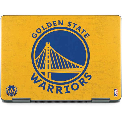 NBA Golden State Warriors Distressed Notebook 9 Pro 13in (2017) Skin