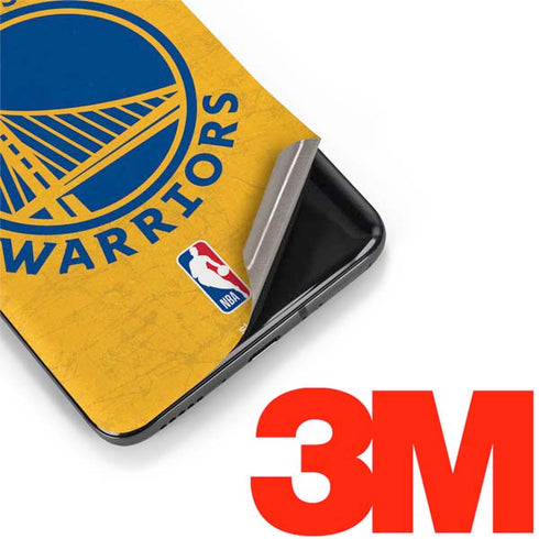 NBA Golden State Warriors Distressed OnePlus 7 Pro Skin