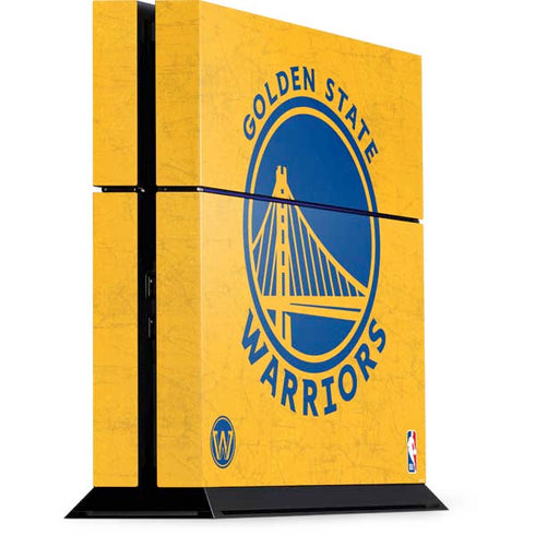 NBA Golden State Warriors Distressed PlayStation PS4 Skins