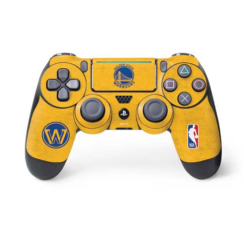 NBA Golden State Warriors Distressed PlayStation PS4 Skins