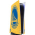 NBA Golden State Warriors Distressed PS5 Console Skin