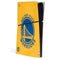 NBA Golden State Warriors Distressed PS5 Slim Digital Edition Console Skin