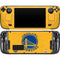 NBA Golden State Warriors Distressed Steam Deck Handheld Gaming Computer OLED Skin