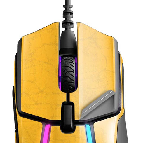 NBA Golden State Warriors Distressed SteelSeries Rival 600 Gaming Mouse Skin