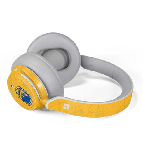 NBA Golden State Warriors Distressed Surface Headphones Skin