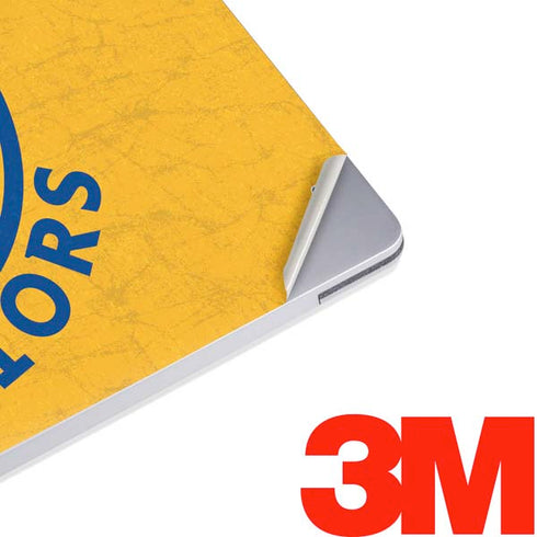 NBA Golden State Warriors Distressed Surface Laptop 2 Skin