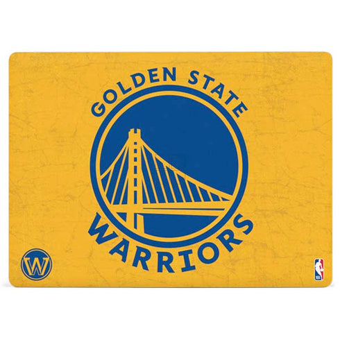 NBA Golden State Warriors Distressed Surface Laptop 3 13.5in Skin