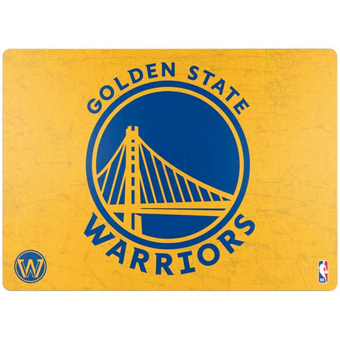 NBA Golden State Warriors Distressed Surface Laptop 4 15in Skin