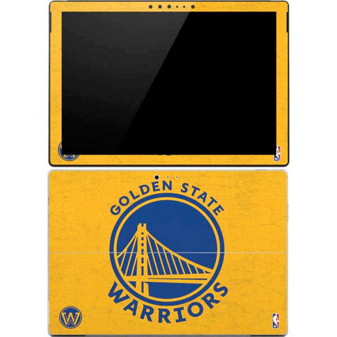 NBA Golden State Warriors Distressed Surface Pro 4 Skin