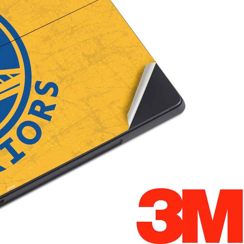 NBA Golden State Warriors Distressed Surface Pro 7 Skin