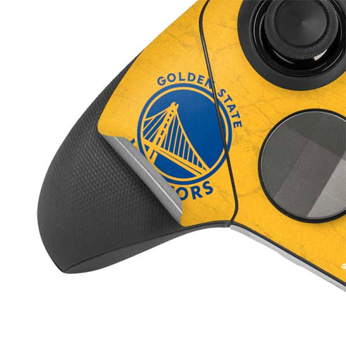 NBA Golden State Warriors Distressed Xbox Elite Wireless Controller Series 2 Skin