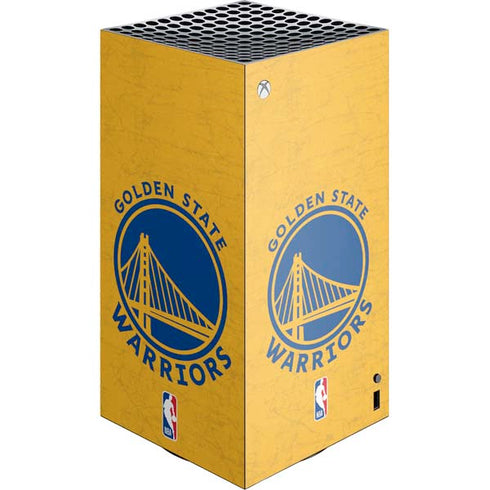NBA Golden State Warriors Distressed Xbox Series X Skins