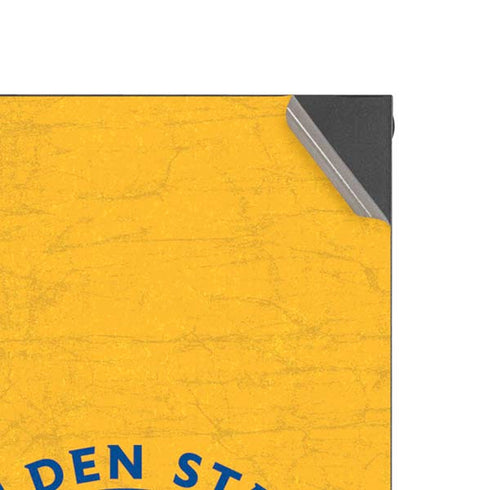 NBA Golden State Warriors Distressed XBox Series X Digital Edition Console Skin