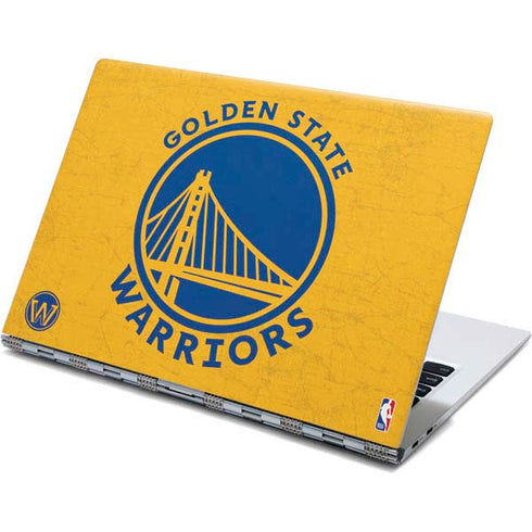NBA Golden State Warriors Distressed Yoga 910 2-in-1 14in Touch-Screen Skin