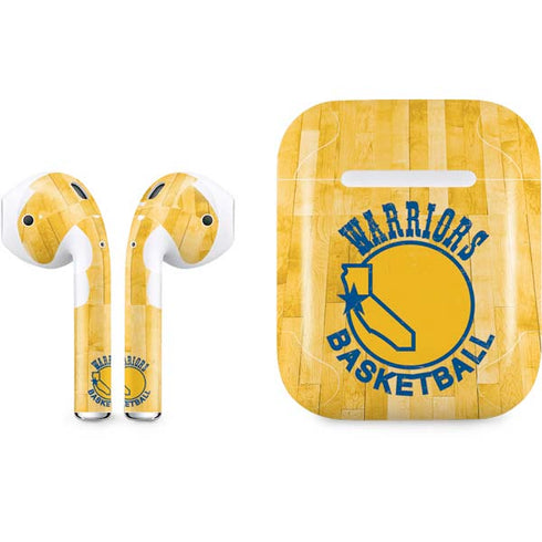 NBA Golden State Warriors Hardwood Classics Apple AirPods Skin
