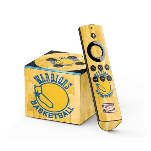 NBA Golden State Warriors Hardwood Classics Fire TV Cube Skin