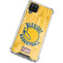 NBA Golden State Warriors Hardwood Classics Galaxy A12 Clear Case