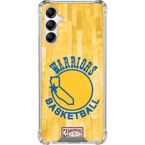 NBA Golden State Warriors Hardwood Classics Galaxy A14 5G Clear Case