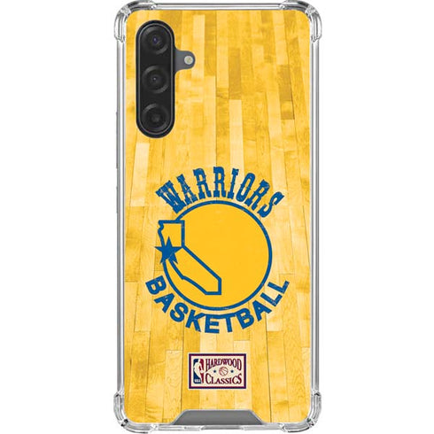 NBA Golden State Warriors Hardwood Classics Galaxy A17 Clear Case