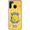 NBA Golden State Warriors Hardwood Classics Galaxy A21 Clear Case