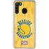 NBA Golden State Warriors Hardwood Classics Galaxy A21 Clear Case