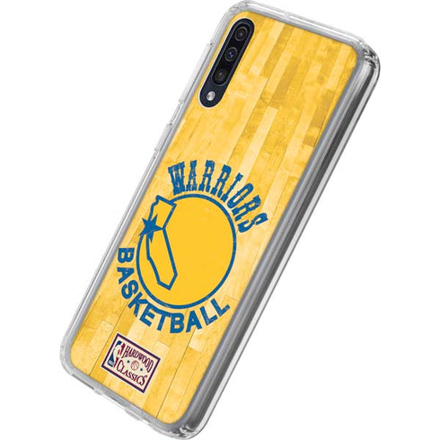 NBA Golden State Warriors Hardwood Classics Galaxy A50 Clear Case