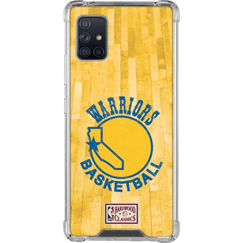 NBA Golden State Warriors Hardwood Classics Galaxy A51 5G Clear Case