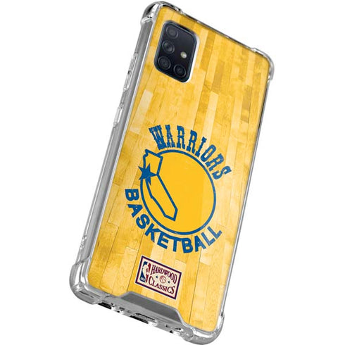 NBA Golden State Warriors Hardwood Classics Galaxy A51 5G Clear Case