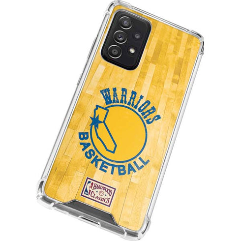 NBA Golden State Warriors Hardwood Classics Galaxy A52 5G Clear Case
