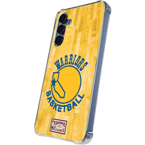 NBA Golden State Warriors Hardwood Classics Galaxy A55 5G Clear Case