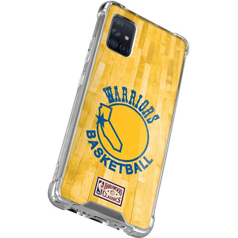 NBA Golden State Warriors Hardwood Classics Galaxy A71 5G Clear Case