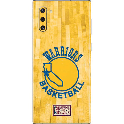 NBA Golden State Warriors Hardwood Classics Galaxy Note 10 Skin