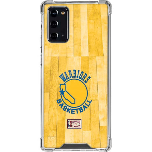 NBA Golden State Warriors Hardwood Classics Galaxy Note20 5G Clear Case