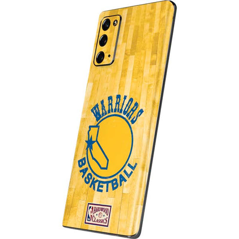 NBA Golden State Warriors Hardwood Classics Galaxy Note20 5G Skin