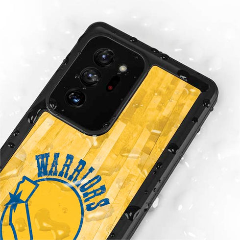 NBA Golden State Warriors Hardwood Classics Galaxy Note20 Ultra 5G Waterproof Case