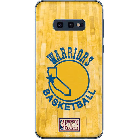 NBA Golden State Warriors Hardwood Classics Galaxy S10e Skin