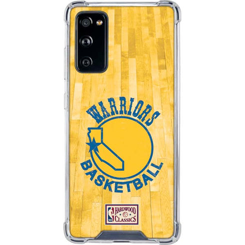 NBA Golden State Warriors Hardwood Classics Galaxy S20 FE Clear Case
