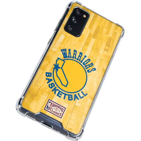 NBA Golden State Warriors Hardwood Classics Galaxy S20 FE Clear Case